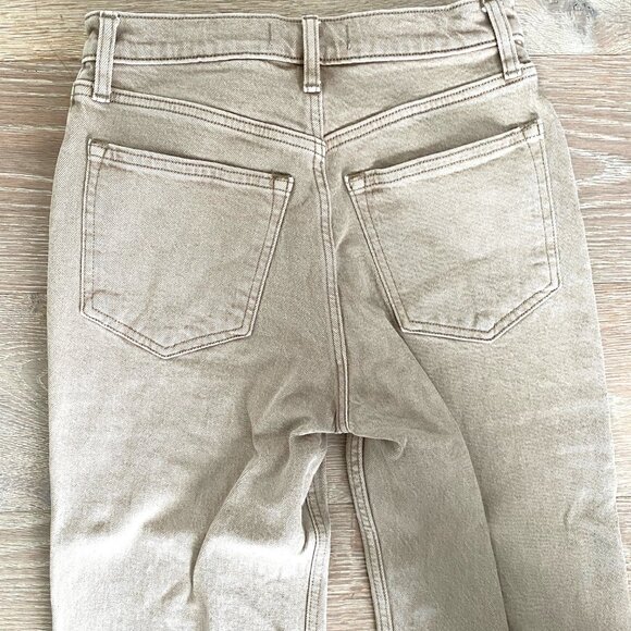 ABERCROMBIE & FITCH High Rise 90's Relaxed Jeans Oat Size 24S - Picture 7 of 8